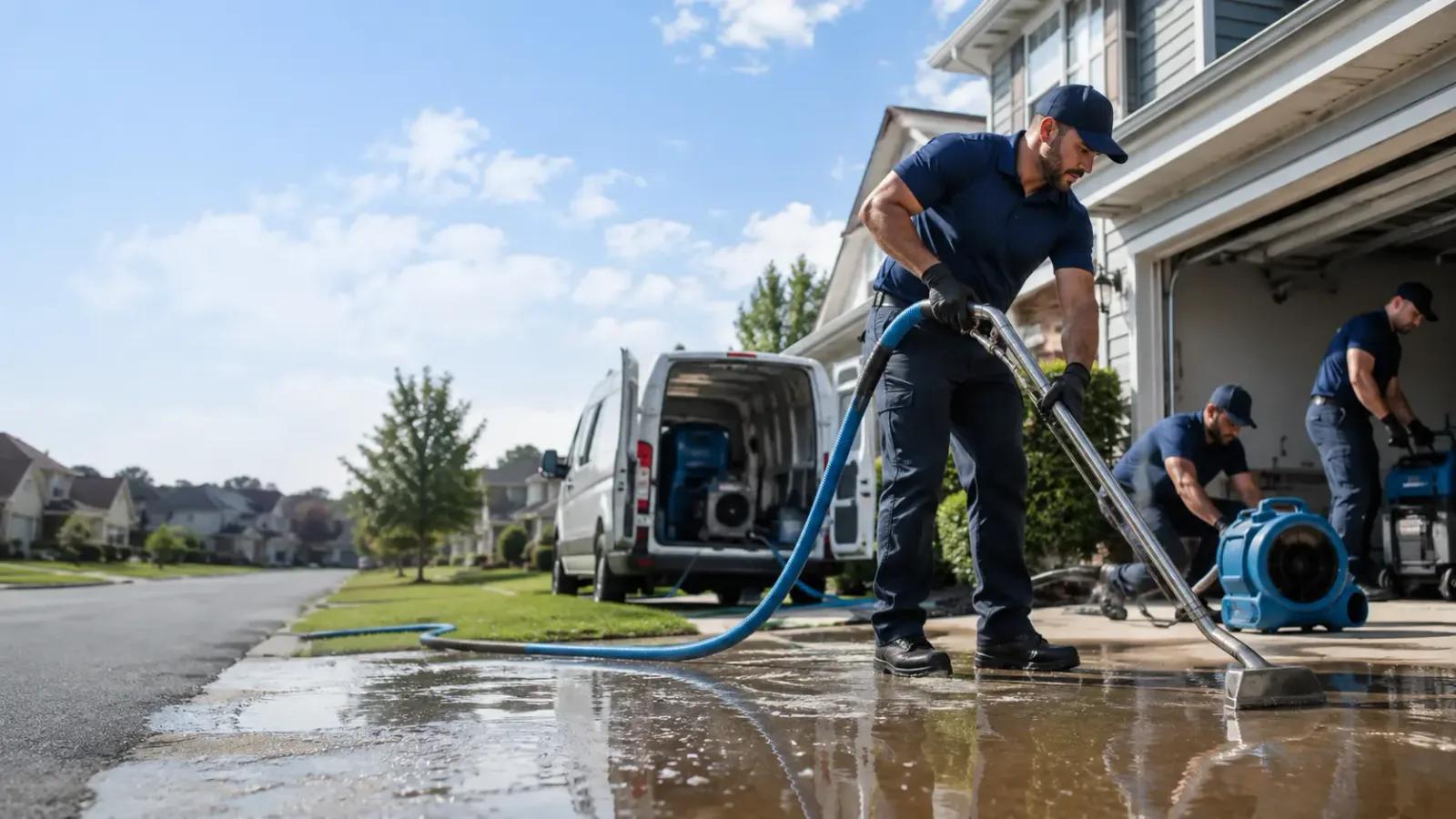 Flood Damage Restoration in Scotland, TX